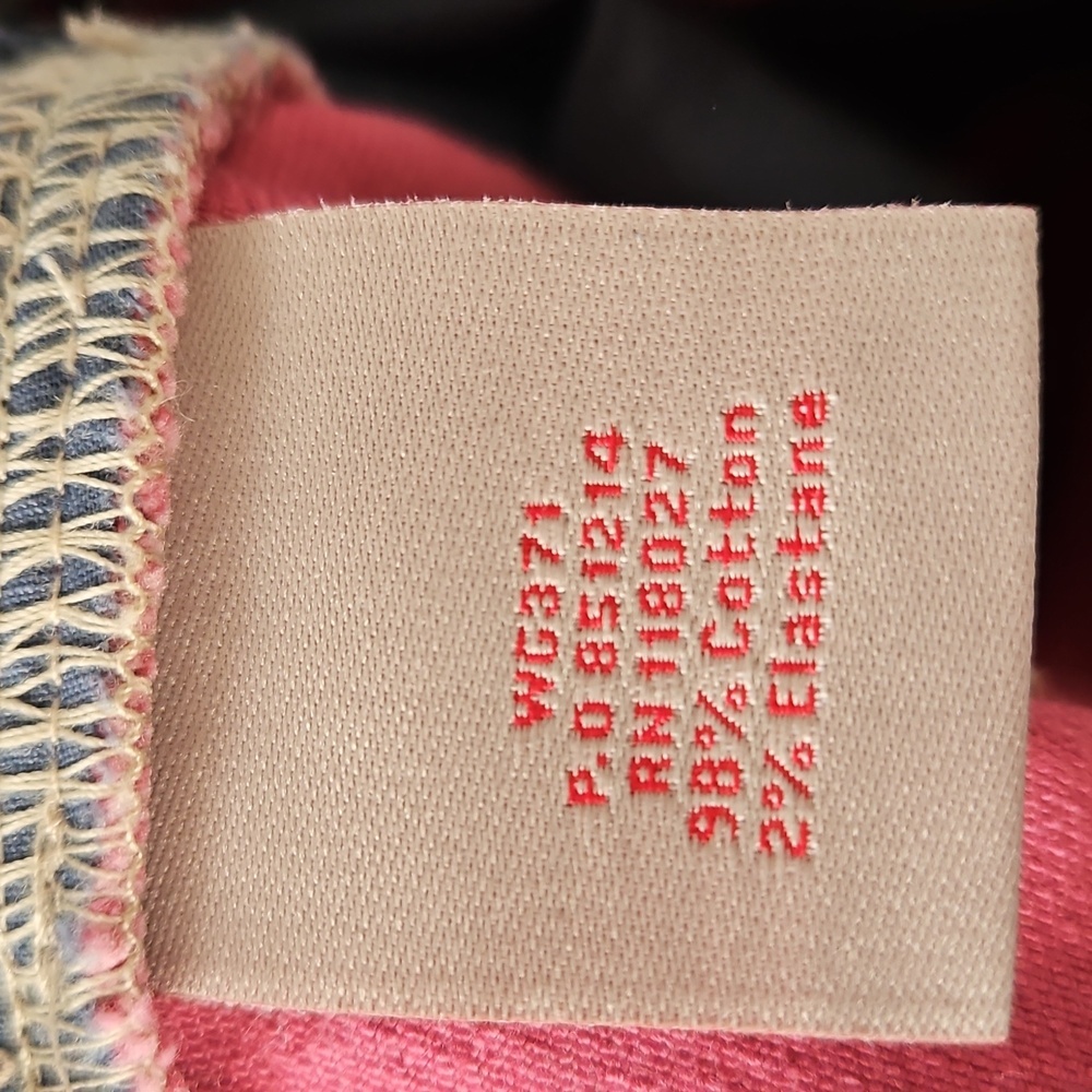 Boden Women's Pink Straight Denim Skirt Size 2R - Picture 10 of 11